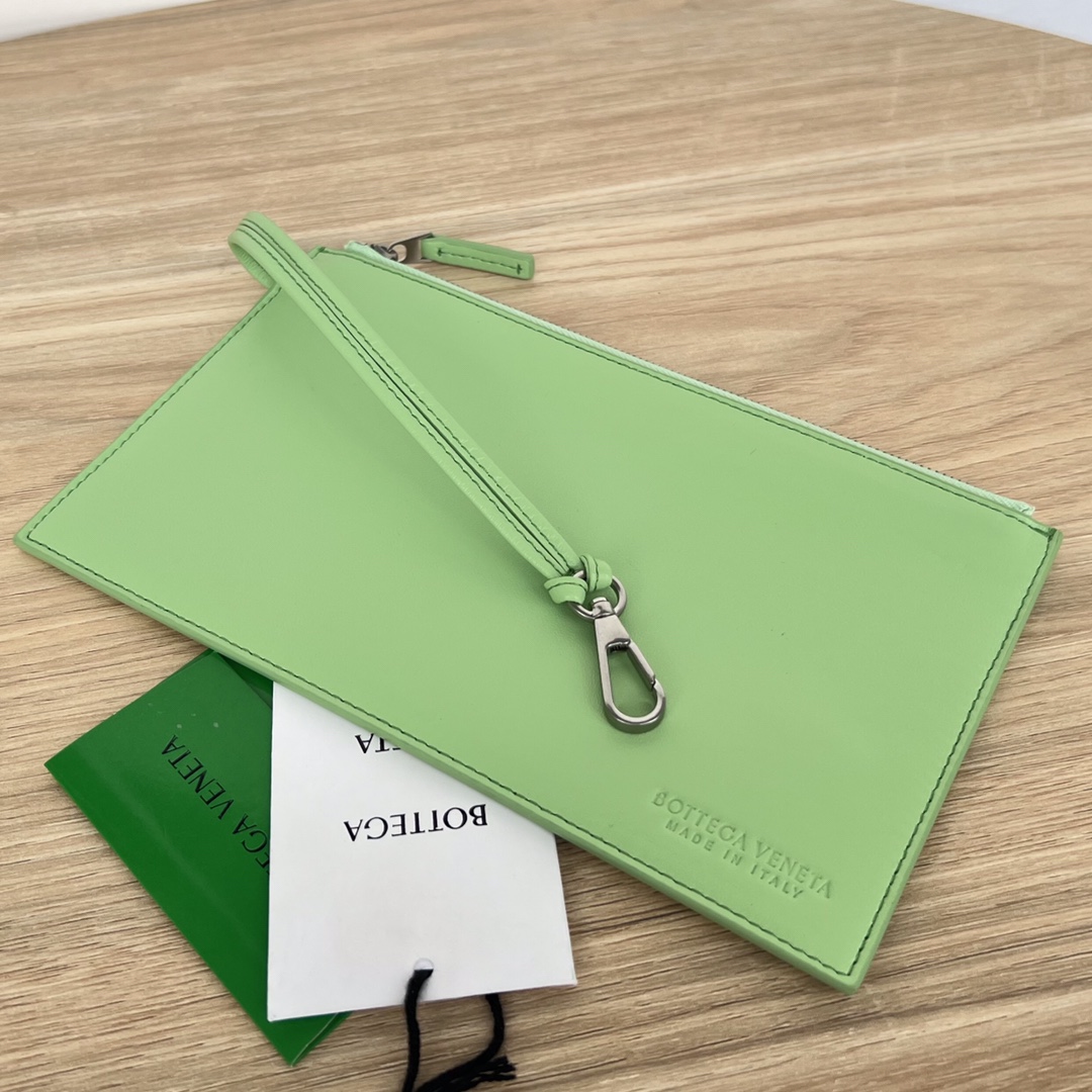 Small Cabat Intreccio Leather Tote Bag Apple Green 